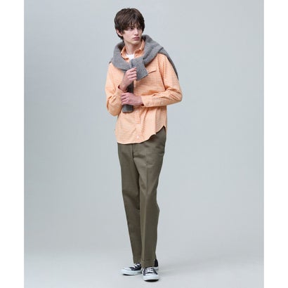 【WEB・一部店舗限定カラーあり】【Shaggy Dog】サドルショルダー クルーネック ニット （イエロー系）｜詳細画像