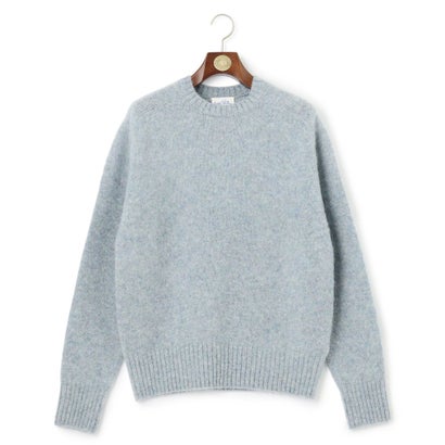 【WEB・一部店舗限定カラーあり】【Shaggy Dog】サドルショルダー クルーネック ニット （ダークブラウン系(WEB・一部店舗限定カラー)）｜詳細画像