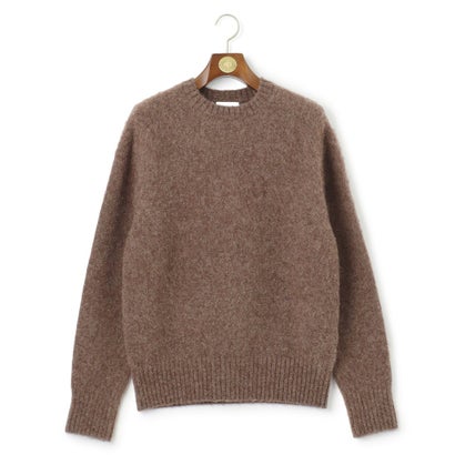 【WEB・一部店舗限定カラーあり】【Shaggy Dog】サドルショルダー クルーネック ニット （グリーン系(WEB・一部店舗限定カラー)）｜詳細画像