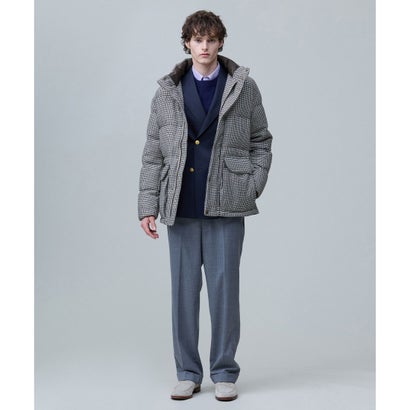 【WEB・一部店舗限定カラーあり】【Shaggy Dog】サドルショルダー クルーネック ニット （サックスブルー系(WEB・一部店舗限定カラー)）｜詳細画像