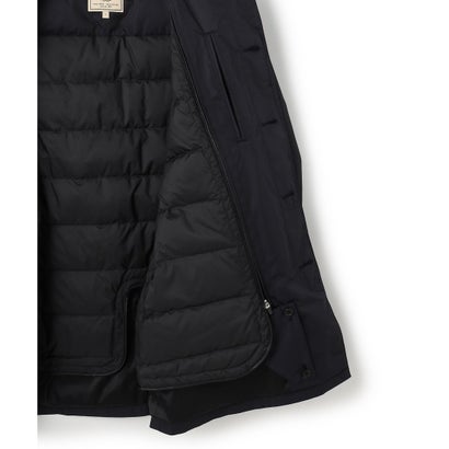 J.PRESS MEN 【DUAL LAYER SYSTEM】ダウンライナー付きスタンドフォールカラーショートコート （ネイビー系）｜詳細画像