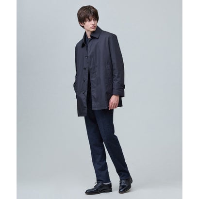 J.PRESS MEN 【DUAL LAYER SYSTEM】ダウンライナー付きスタンドフォールカラーショートコート （ネイビー系）｜詳細画像