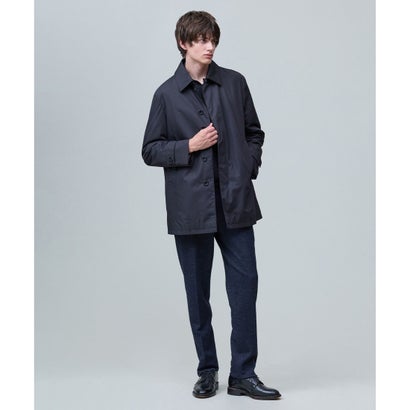 J.PRESS MEN 【DUAL LAYER SYSTEM】ダウンライナー付きスタンドフォールカラーショートコート （ダークブラウン系）｜詳細画像