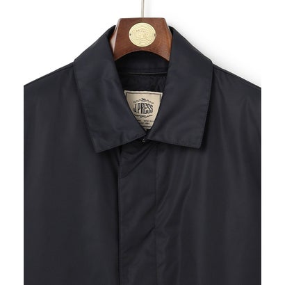 J.PRESS MEN 【DUAL LAYER SYSTEM】ダウンライナー付きスタンドフォールカラーショートコート （ダークブラウン系）｜詳細画像