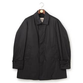 【DUAL LAYER SYSTEM】ダウンライナー付きスタンドフォールカラーショートコート （ダークブラウン系）