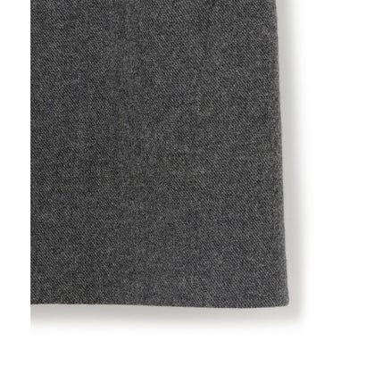 J.PRESS MEN 【WEB・一部店舗限定】ダブルフェイス ウールカシミヤビーバー ステンカラーコート （グレー系）｜詳細画像