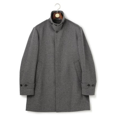 J.PRESS MEN 【WEB・一部添付限定】ウールビーバー ステンカラーコート （ネイビー系）｜詳細画像