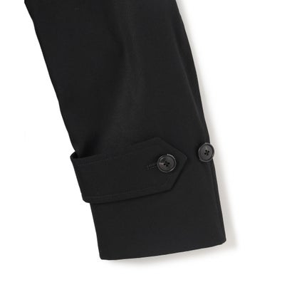 J.PRESS MEN 【WEB・一部店舗限定】コンパクトスビンギャバ ステンカラーコート （ネイビー系）｜詳細画像
