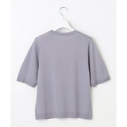 自由区 S 【アンサンブル対応】アセテートコットンプルオーバー ニット （モーヴ）｜詳細画像