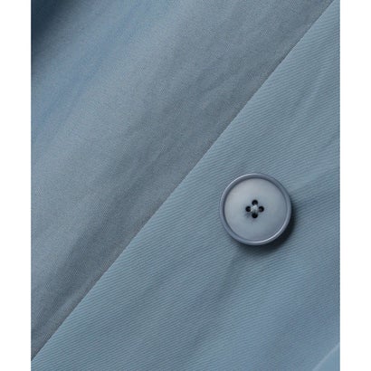 自由区 S 【春の必需品・オンオフ使える】コットンナイロンバルカラー コート （ベージュ）｜詳細画像
