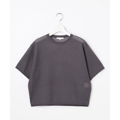 自由区 S 【カタログ掲載】シアーメッシュニット Tシャツ （モカ）｜詳細画像
