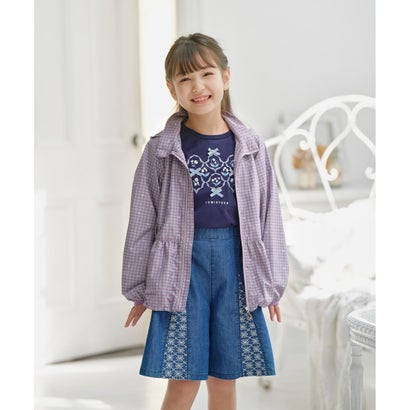 組曲 KIDS 【150-160cm】スズランプリント Tシャツ （オフホワイト）｜詳細画像