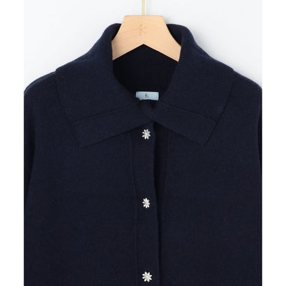 組曲 S ウールカシミヤミックス カーディガン （シルバーグレー系）｜詳細画像