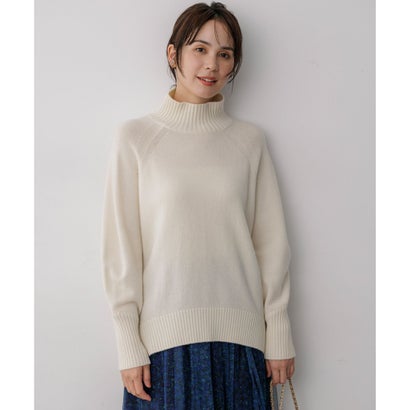 組曲 S 【WEB&一部店舗限定】ウールカシミヤミックス ロールネックニット （シルバーグレー系）｜詳細画像