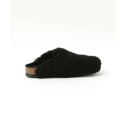 オゥ バニスター Au BANNISTER ●BIRKENSTOCK BOSTON TEDDY　ファーサンダル （アイボリー）｜詳細画像