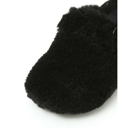 オゥ バニスター Au BANNISTER ●BIRKENSTOCK BOSTON TEDDY　ファーサンダル （アイボリー）｜詳細画像