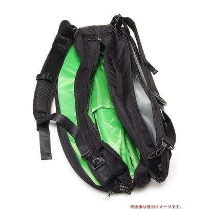 プリンス/TT500 ラケットバッグ12本入り （ブラック/グリーン）｜詳細画像