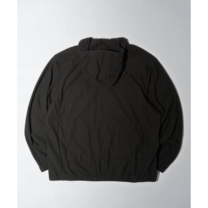 23315/M S TEXTURED FLEECE HOODY （ブラック）｜詳細画像