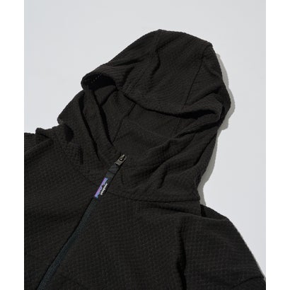 23315/M S TEXTURED FLEECE HOODY （ブラック）｜詳細画像