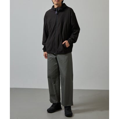 23315/M S TEXTURED FLEECE HOODY （ブラック）｜詳細画像
