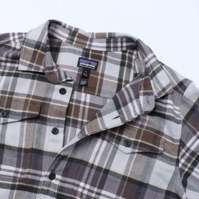 パタゴニア Patagonia フィヨルド フランネル シャツ （BLIZZARD SALT GREY）｜詳細画像