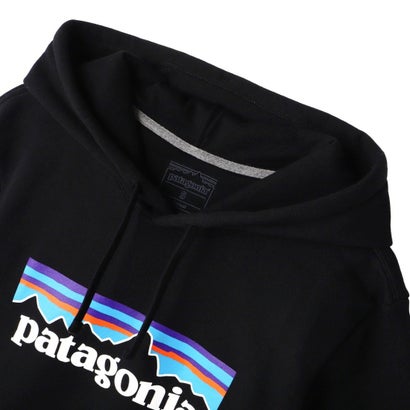 パーカー メンズ・P-6 ロゴ・アップライザル HOODY 39622 （ブラック(BLK)）｜詳細画像