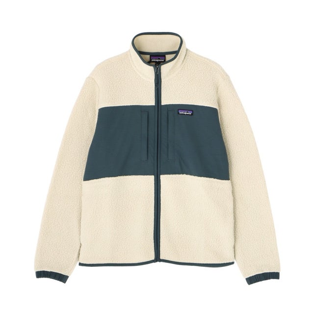 フリースジャケット メンズ・レトロ・パイル FLEECE PATCH JKT 22780 （ペリカン(PLCN)）