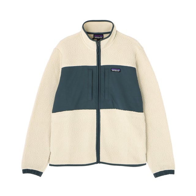 フリースジャケット メンズ・レトロ・パイル FLEECE PATCH JKT 22780 （ペリカン(PLCN)）