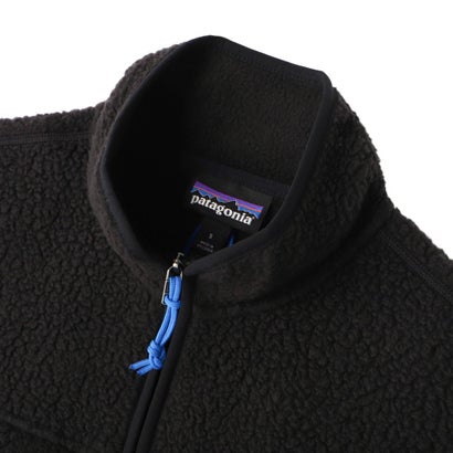 フリースベスト メンズ・レトロ・パイル VEST 22822 （ブラック(BLK)）｜詳細画像