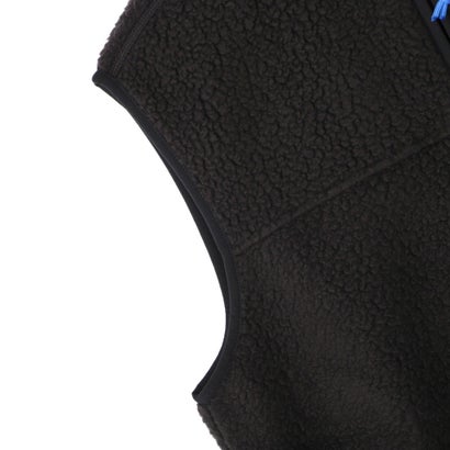 フリースベスト メンズ・レトロ・パイル VEST 22822 （ブラック(BLK)）｜詳細画像