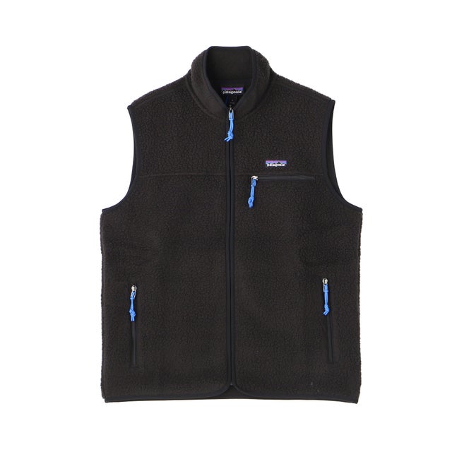 フリースベスト メンズ・レトロ・パイル VEST 22822 （ブラック(BLK)）