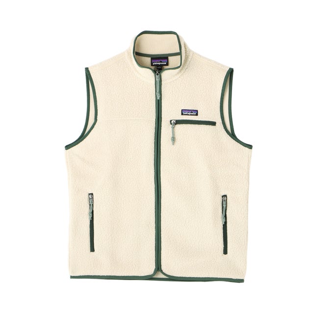フリースベスト メンズ・レトロ・パイル VEST 22822 （ペリカン/キャノピーグリーン(PNCA)）