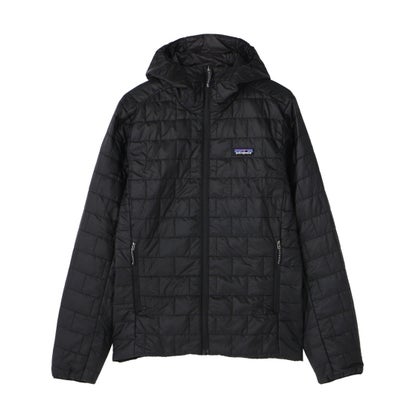 ダウンジャケット メンズ・ナノ・パフ HOODY 84223 （ブラック(BLK)）｜詳細画像