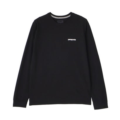 Tシャツ メンズ・ロングスリーブ・P-6ロゴ RESPONSIBILI-TEE 38518 （ブラック(BLK)）｜詳細画像