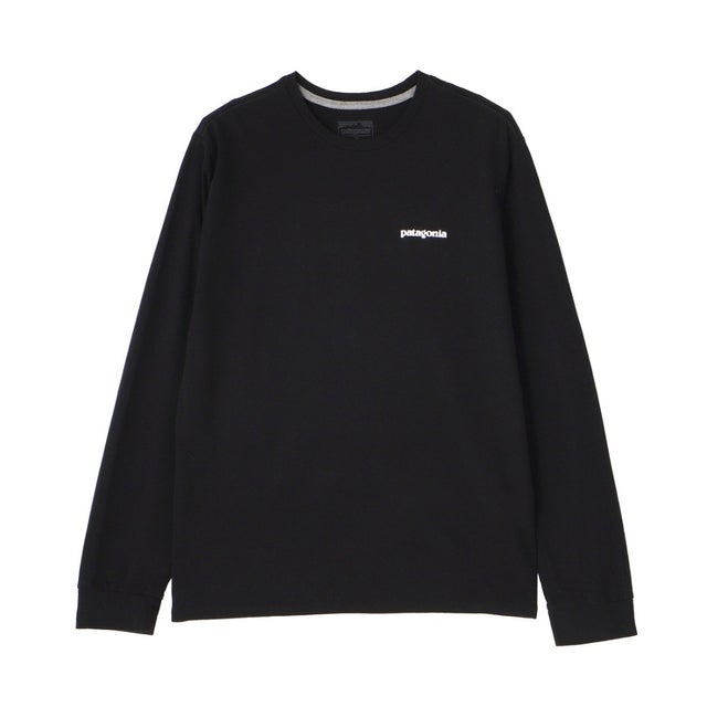 Tシャツ メンズ・ロングスリーブ・P-6ロゴ RESPONSIBILI-TEE 38518 （ブラック(BLK)）