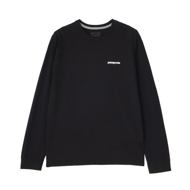 Tシャツ メンズ・ロングスリーブ・P-6ロゴ RESPONSIBILI-TEE 38518 （ブラック(BLK)）