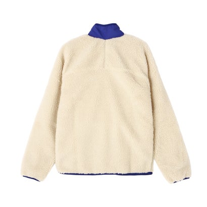 フリースジャケット メンズ・クラシック・レトロX JACKET 23057 （ダークナチュラル/コバルトブルー(DNLC)）｜詳細画像