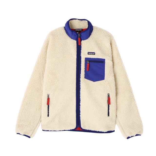 フリースジャケット メンズ・クラシック・レトロX JACKET 23057 （ダークナチュラル/コバルトブルー(DNLC)）