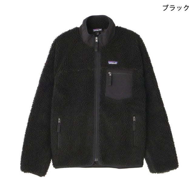フリースジャケット メンズ・クラシック・レトロX JACKET 23057 （ブラック(BLK)）