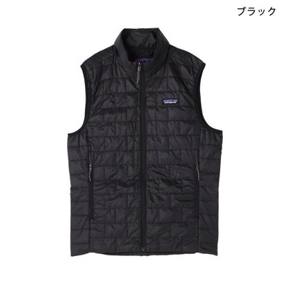 ダウンベスト メンズ・ナノ・パフ VEST 84243 （ブラック(BLK)）｜詳細画像