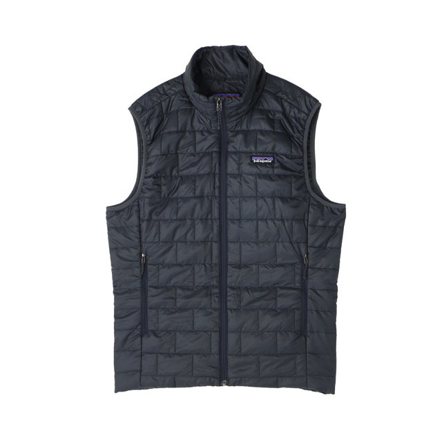 ダウンベスト メンズ・ナノ・パフ VEST 84243 （スモルダーブルー(SMLDB)）