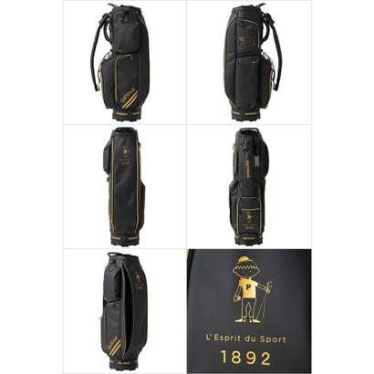GOLF CADDIE BAG P LX BLK [264-621] （BLK）｜詳細画像