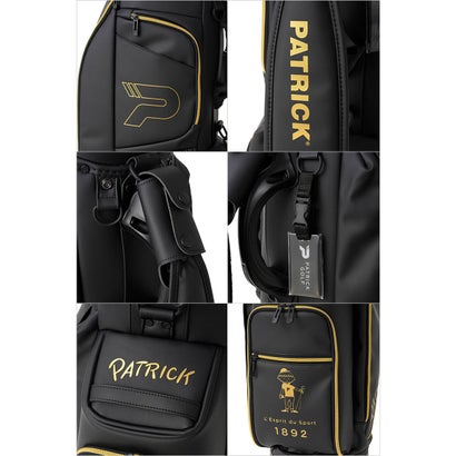 GOLF CADDIE BAG P LX BLK [264-621] （BLK）｜詳細画像