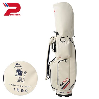 GOLF CADDIE BAG P LX WHT [264-620] （WHT）｜詳細画像