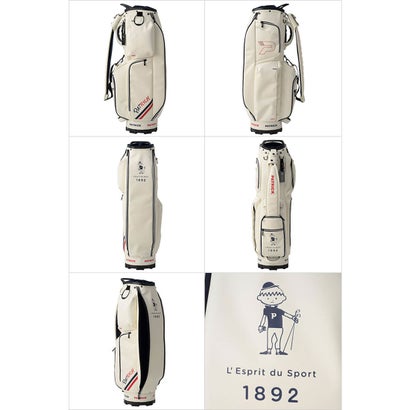 GOLF CADDIE BAG P LX WHT [264-620] （WHT）｜詳細画像