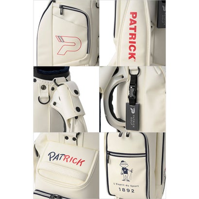 GOLF CADDIE BAG P LX WHT [264-620] （WHT）｜詳細画像