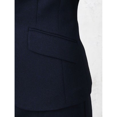 パーフェクトスーツファクトリー Perfect Suit FActory 【WEB限定】メランジニット スーツ テーラージャケット （ネービー）｜詳細画像