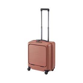 エース マックスパス4 スーツケース 機内持ち込み 40L Sサイズ フロントオープン ACE PROTECA  MAXPASS4 01471 （ブリックオレンジ）