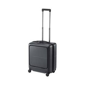 エース マックスパス4 スーツケース 機内持ち込み 40L Sサイズ フロントオープン ACE PROTECA  MAXPASS4 01471 （ガンメタリック）