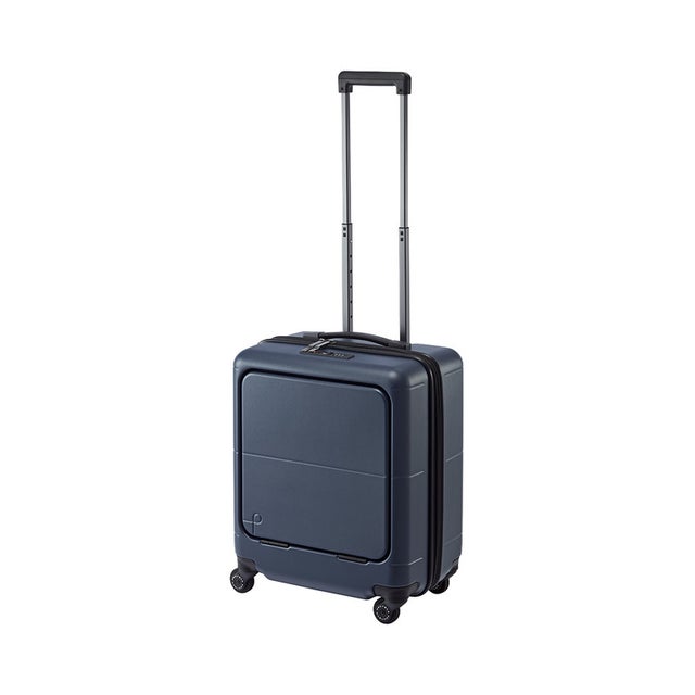 エース マックスパス4 スーツケース 機内持ち込み 40L Sサイズ フロントオープン ACE PROTECA  MAXPASS4 01471 （コズミックネイビー）